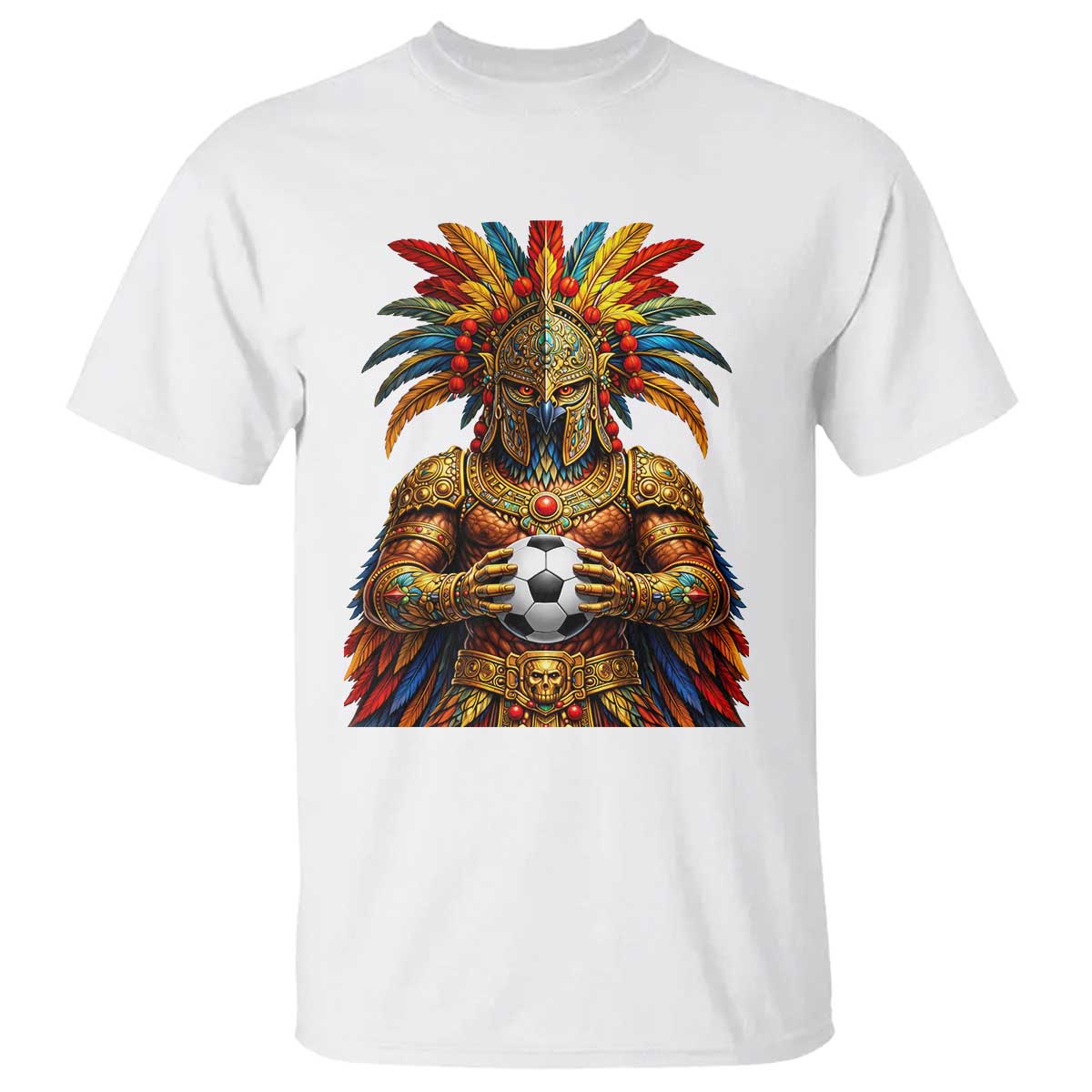 Legendary Tribal Soccer Warrior T Shirt Football Lover TS12 White Print Your Wear