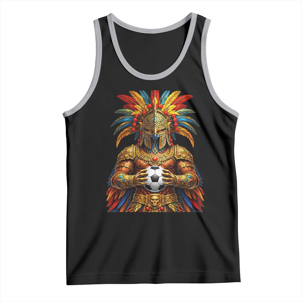 Legendary Tribal Soccer Warrior Tank Top Football Lover TS12 Black Athletic Heather Print Your Wear