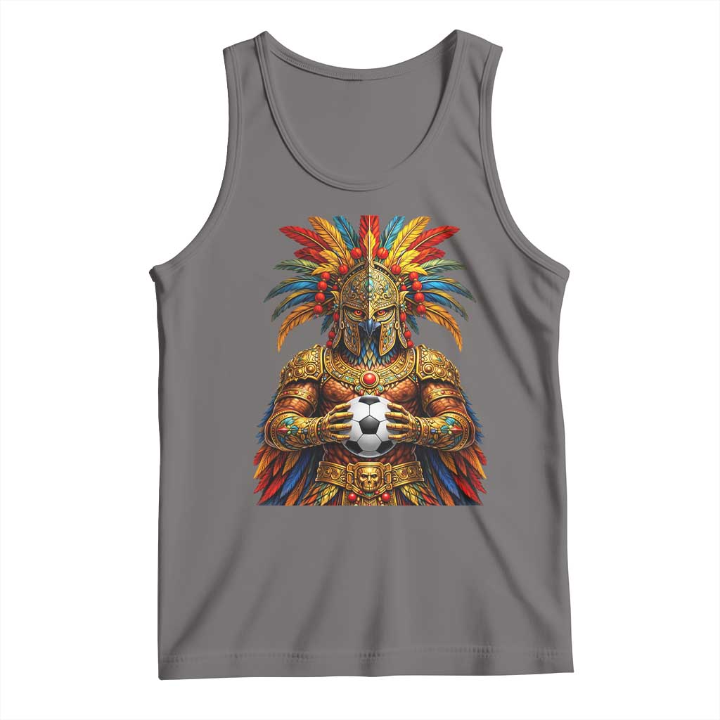 Legendary Tribal Soccer Warrior Tank Top Football Lover TS12 Deep Heather Print Your Wear