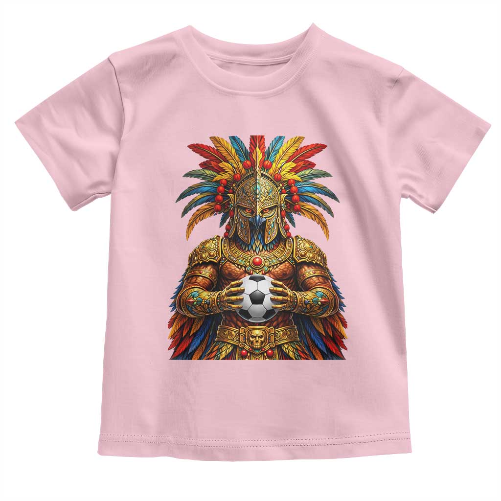 Legendary Tribal Soccer Warrior Toddler T Shirt Football Lover TS12 Light Pink Print Your Wear