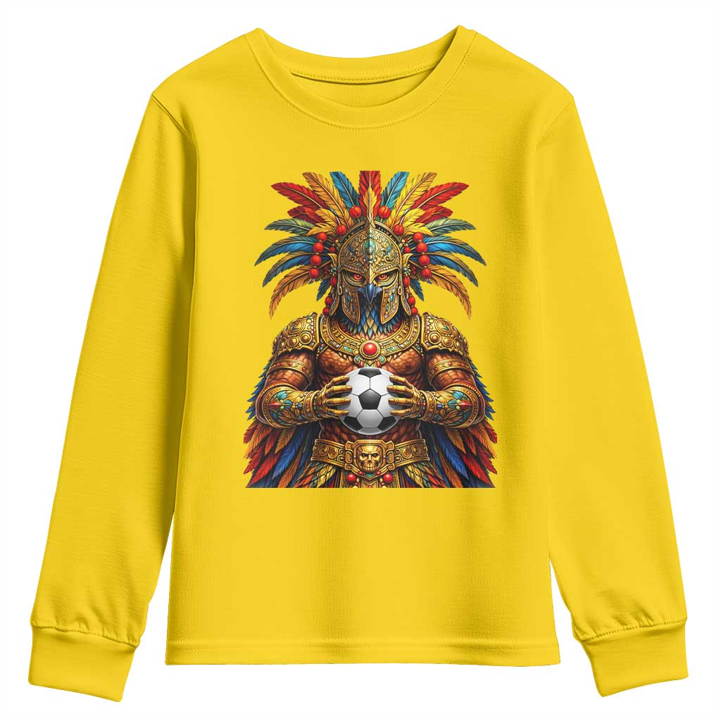 Legendary Tribal Soccer Warrior Youth Sweatshirt Football Lover TS12 Daisy Print Your Wear