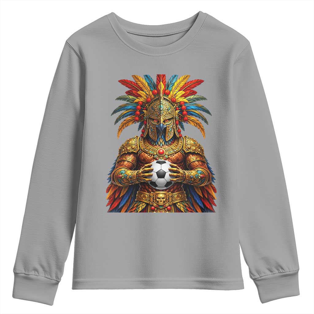 Legendary Tribal Soccer Warrior Youth Sweatshirt Football Lover TS12 Sport Gray Print Your Wear