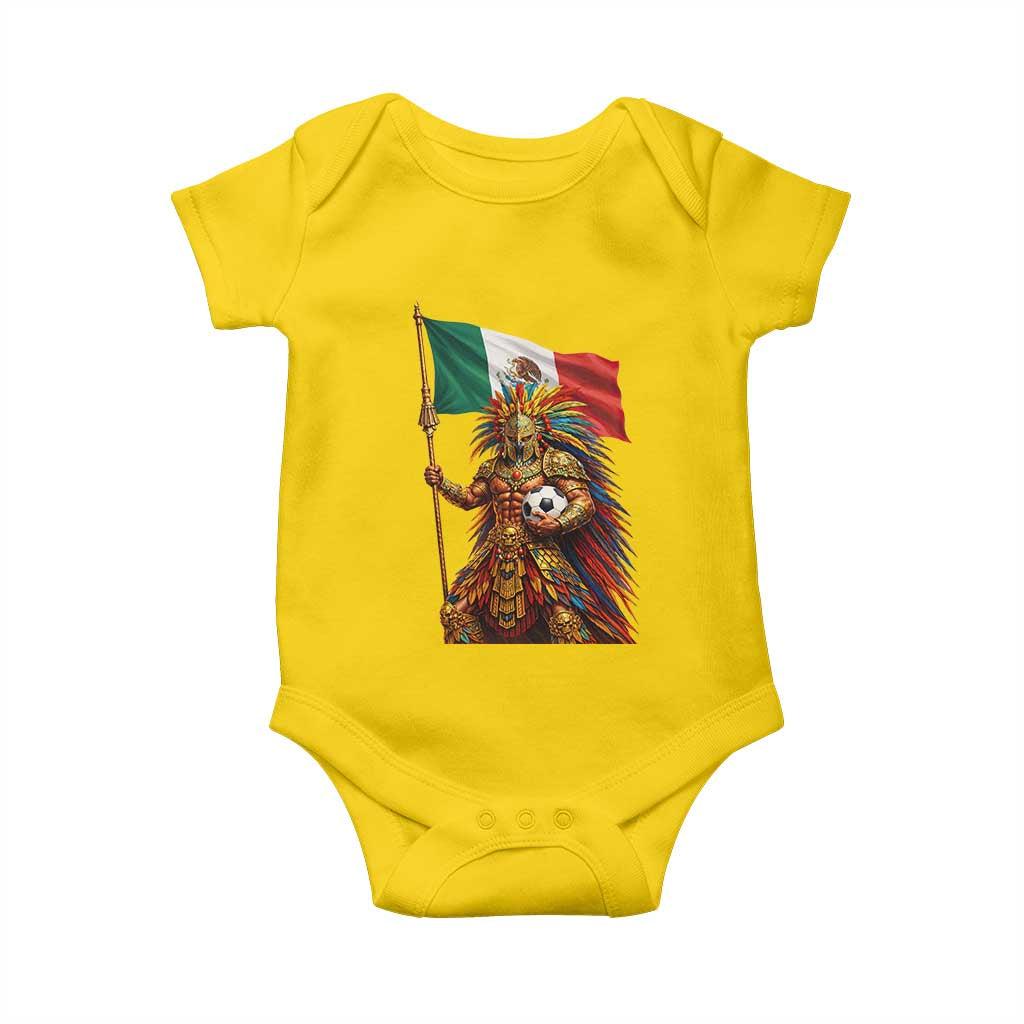 Legendary Mexican Soccer Warrior Pride Baby Onesie TS12 Daisy Print Your Wear