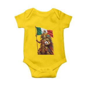 Legendary Mexican Soccer Warrior Pride Baby Onesie TS12 Daisy Print Your Wear