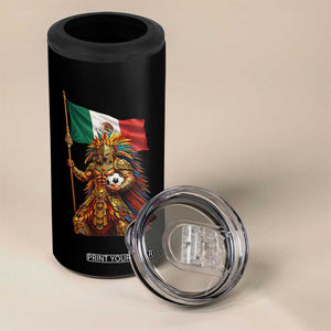 Legendary Mexican Soccer Warrior Pride 4 in 1 Can Cooler Tumbler TS12 Print Your Wear