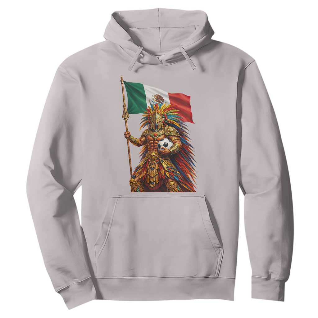 Legendary Mexican Soccer Warrior Pride Hoodie TS12 Ice Gray Print Your Wear