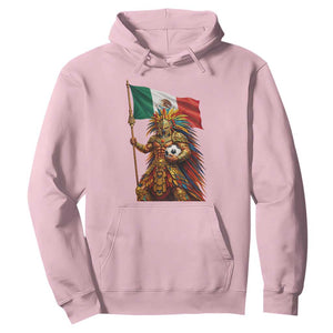 Legendary Mexican Soccer Warrior Pride Hoodie TS12 Light Pink Print Your Wear
