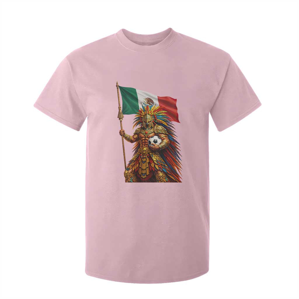 Legendary Mexican Soccer Warrior Pride T Shirt For Kid TS12 Light Pink Print Your Wear