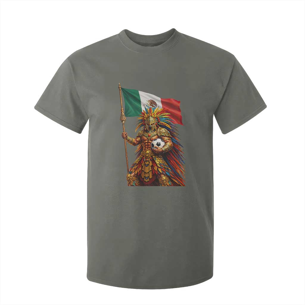Legendary Mexican Soccer Warrior Pride T Shirt For Kid TS12 Military Green Print Your Wear