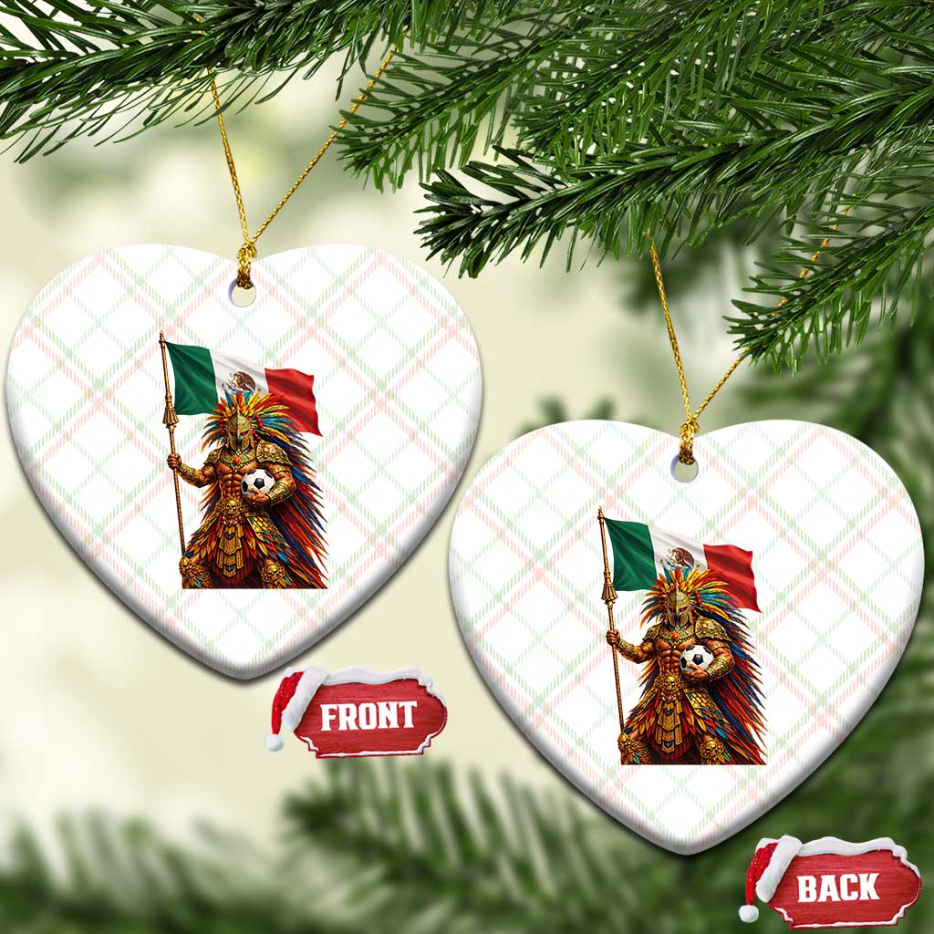 Legendary Mexican Soccer Warrior Pride Ceramic Ornament TS12 Print Your Wear