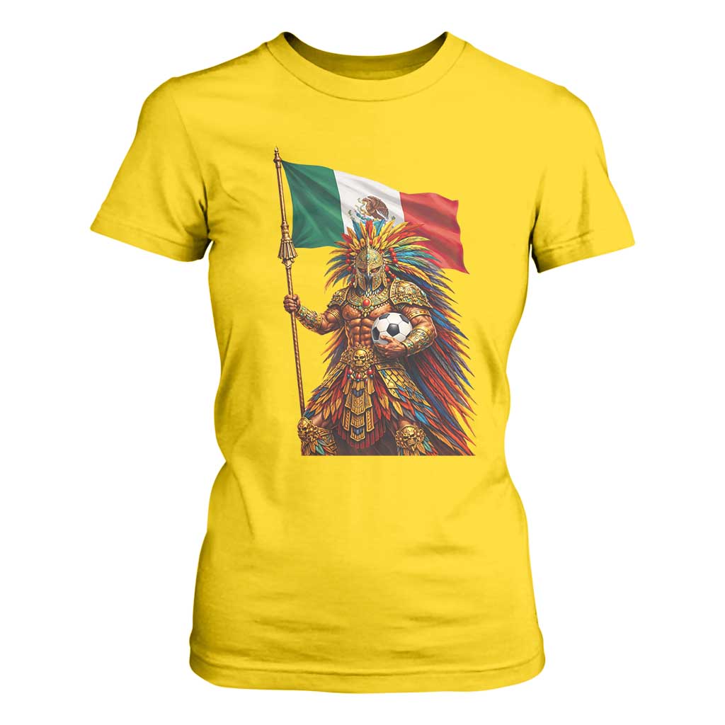 Legendary Mexican Soccer Warrior Pride T Shirt For Women TS12 Daisy Print Your Wear