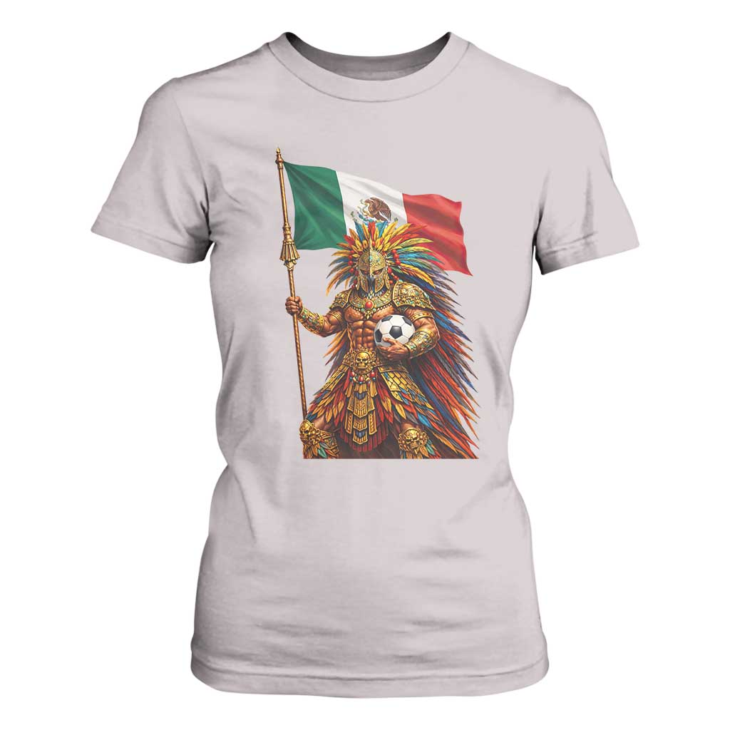 Legendary Mexican Soccer Warrior Pride T Shirt For Women TS12 Ice Gray Print Your Wear