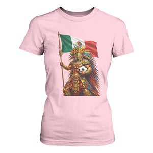 Legendary Mexican Soccer Warrior Pride T Shirt For Women TS12 Light Pink Print Your Wear