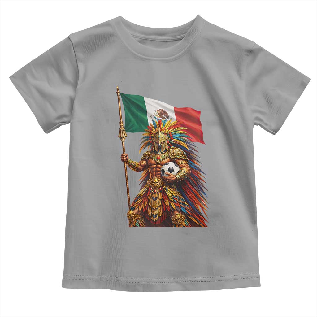 Legendary Mexican Soccer Warrior Pride Toddler T Shirt TS12 Sport Gray Print Your Wear