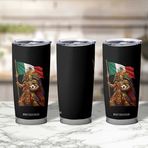Legendary Mexican Soccer Warrior Pride Tumbler Cup TS12 Print Your Wear