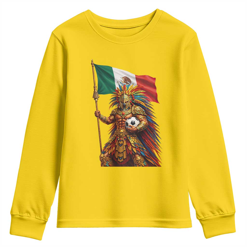 Legendary Mexican Soccer Warrior Pride Youth Sweatshirt TS12 Daisy Print Your Wear