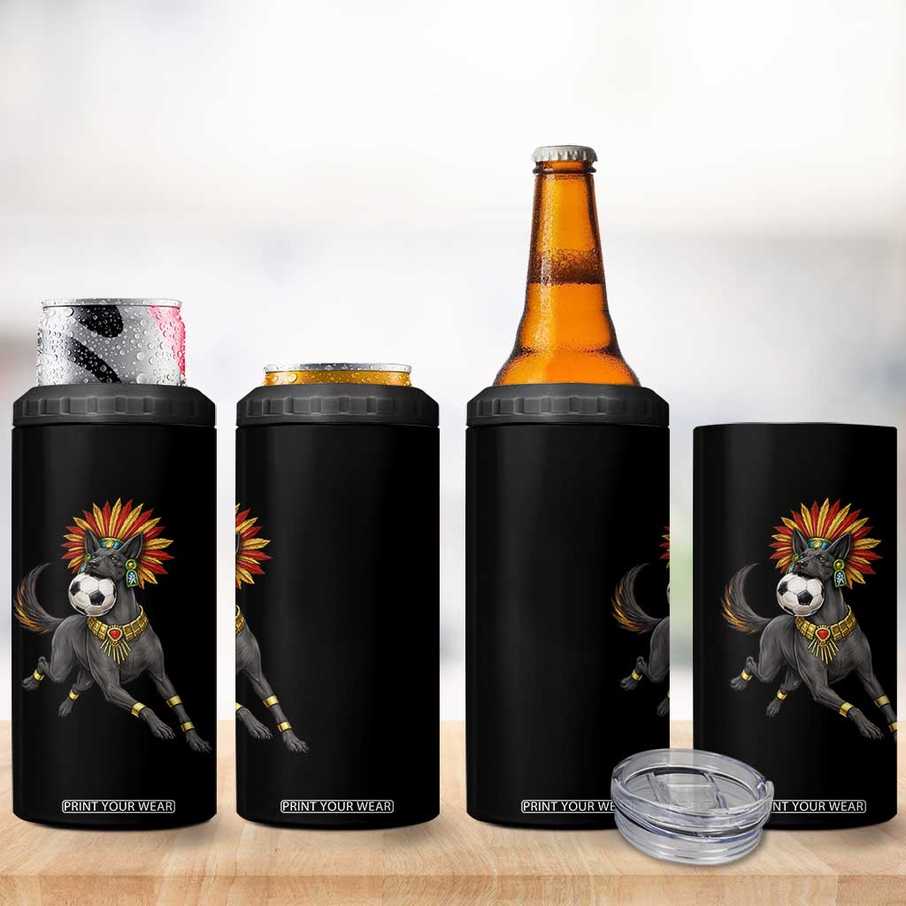 Xolo Dog Soccer Aztec Mexican Fan Gift 4 in 1 Can Cooler Tumbler TS12 Print Your Wear