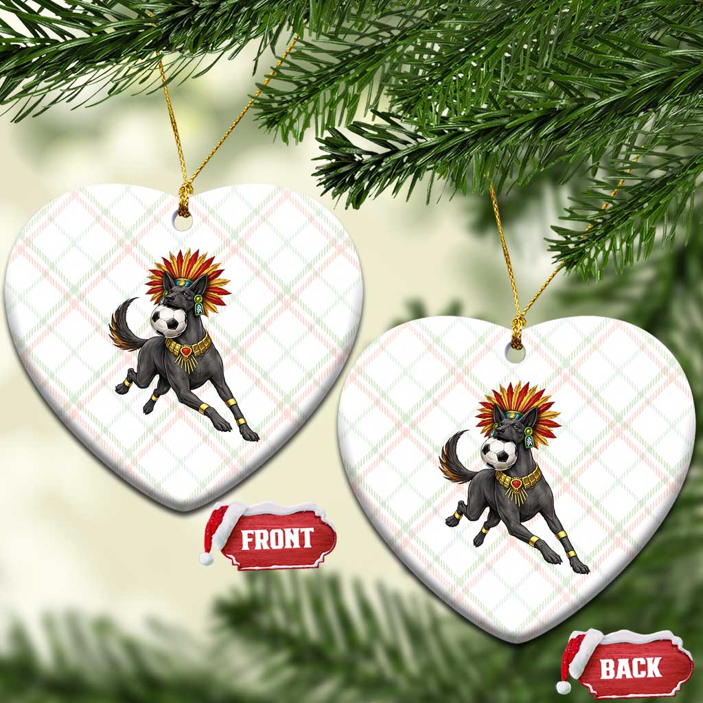 Xolo Dog Soccer Aztec Mexican Fan Gift Ceramic Ornament TS12 Print Your Wear