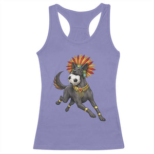 Xolo Dog Soccer Aztec Mexican Fan Gift Racerback Tank Top TS12 Violet Print Your Wear