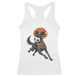 Xolo Dog Soccer Aztec Mexican Fan Gift Racerback Tank Top TS12 White Print Your Wear
