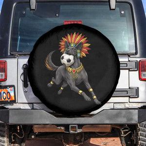 Xolo Dog Soccer Aztec Mexican Fan Gift Spare Tire Cover TS12 No hole Black Print Your Wear