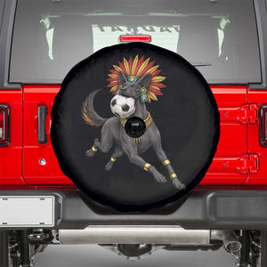Xolo Dog Soccer Aztec Mexican Fan Gift Spare Tire Cover TS12 Black Print Your Wear
