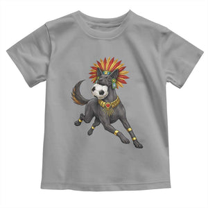 Xolo Dog Soccer Aztec Mexican Fan Gift Toddler T Shirt TS12 Sport Gray Print Your Wear