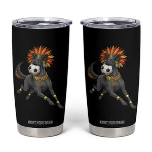 Xolo Dog Soccer Aztec Mexican Fan Gift Tumbler Cup TS12 Black Print Your Wear