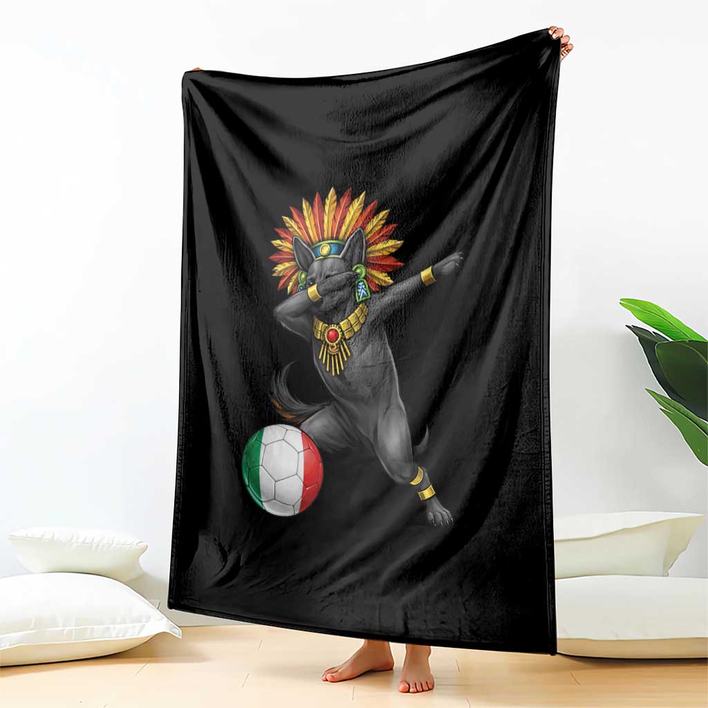 Aztec Xolo Dog Soccer Throw Blanket Mexican Heritage Fan Gift TS12 Print Your Wear