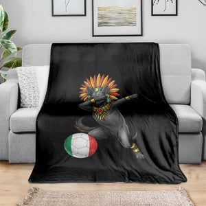 Aztec Xolo Dog Soccer Throw Blanket Mexican Heritage Fan Gift TS12 Print Your Wear