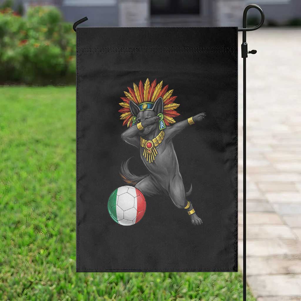 Aztec Xolo Dog Soccer Garden Flag Mexican Heritage Fan Gift TS12 Print Your Wear