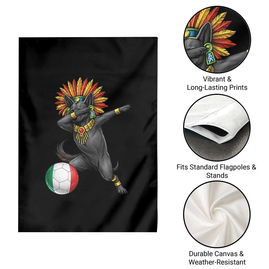 Aztec Xolo Dog Soccer Garden Flag Mexican Heritage Fan Gift TS12 Print Your Wear