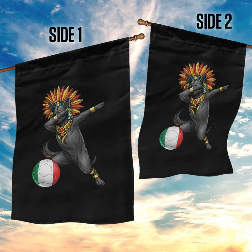 Aztec Xolo Dog Soccer Garden Flag Mexican Heritage Fan Gift TS12 Print Your Wear