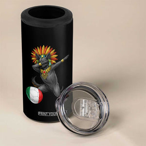 Aztec Xolo Dog Soccer 4 in 1 Can Cooler Tumbler Mexican Heritage Fan Gift TS12 Print Your Wear