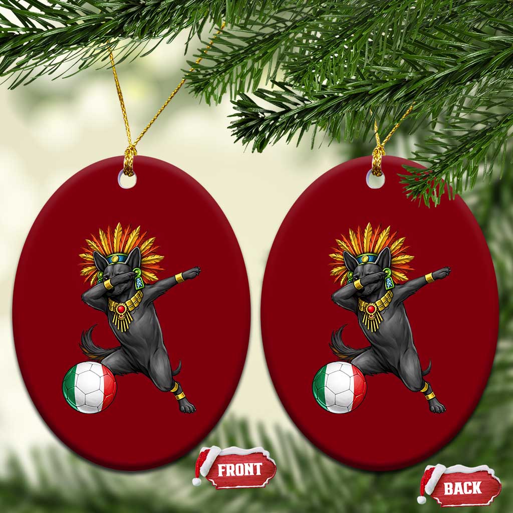 Aztec Xolo Dog Soccer Ceramic Ornament Mexican Heritage Fan Gift TS12 Print Your Wear