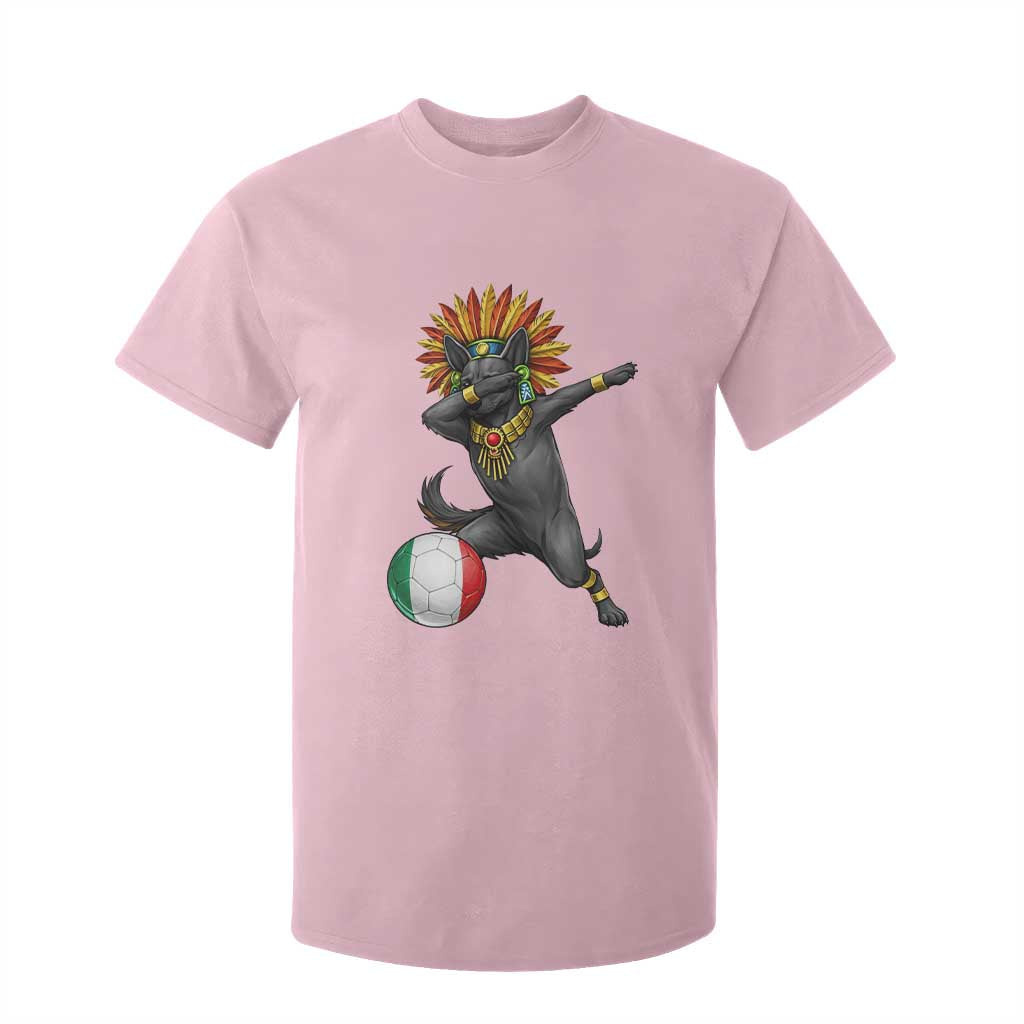 Aztec Xolo Dog Soccer T Shirt For Kid Mexican Heritage Fan Gift TS12 Light Pink Print Your Wear