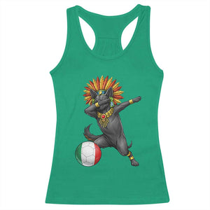 Aztec Xolo Dog Soccer Racerback Tank Top Mexican Heritage Fan Gift TS12 Irish Green Print Your Wear