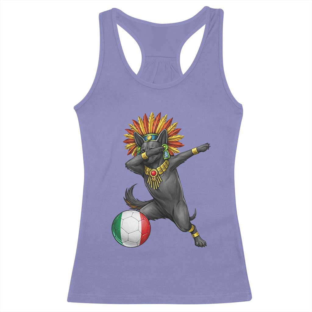 Aztec Xolo Dog Soccer Racerback Tank Top Mexican Heritage Fan Gift TS12 Violet Print Your Wear