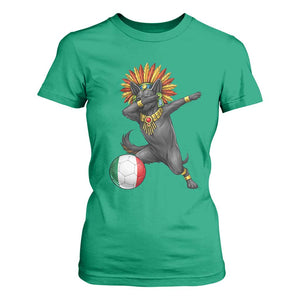 Aztec Xolo Dog Soccer T Shirt For Women Mexican Heritage Fan Gift TS12 Irish Green Print Your Wear