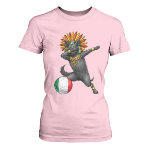 Aztec Xolo Dog Soccer T Shirt For Women Mexican Heritage Fan Gift TS12 Light Pink Print Your Wear