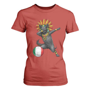 Aztec Xolo Dog Soccer T Shirt For Women Mexican Heritage Fan Gift TS12 Red Print Your Wear