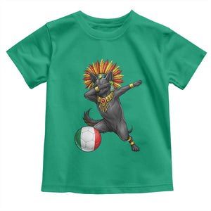 Aztec Xolo Dog Soccer Toddler T Shirt Mexican Heritage Fan Gift TS12 Irish Green Print Your Wear