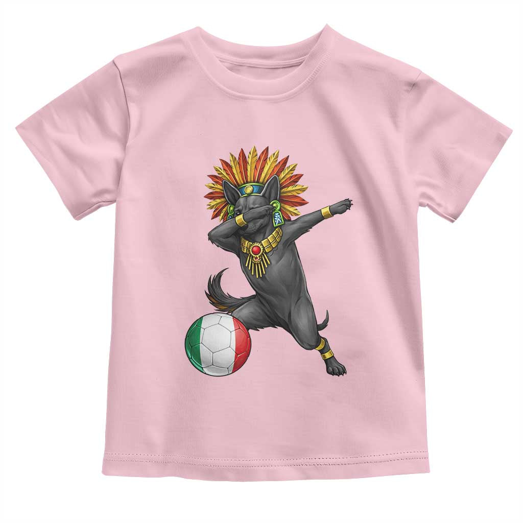 Aztec Xolo Dog Soccer Toddler T Shirt Mexican Heritage Fan Gift TS12 Light Pink Print Your Wear