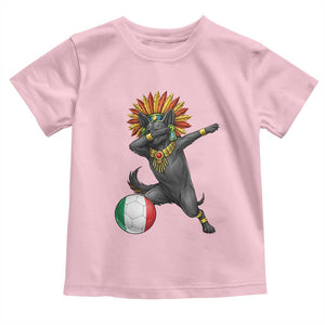 Aztec Xolo Dog Soccer Toddler T Shirt Mexican Heritage Fan Gift TS12 Light Pink Print Your Wear