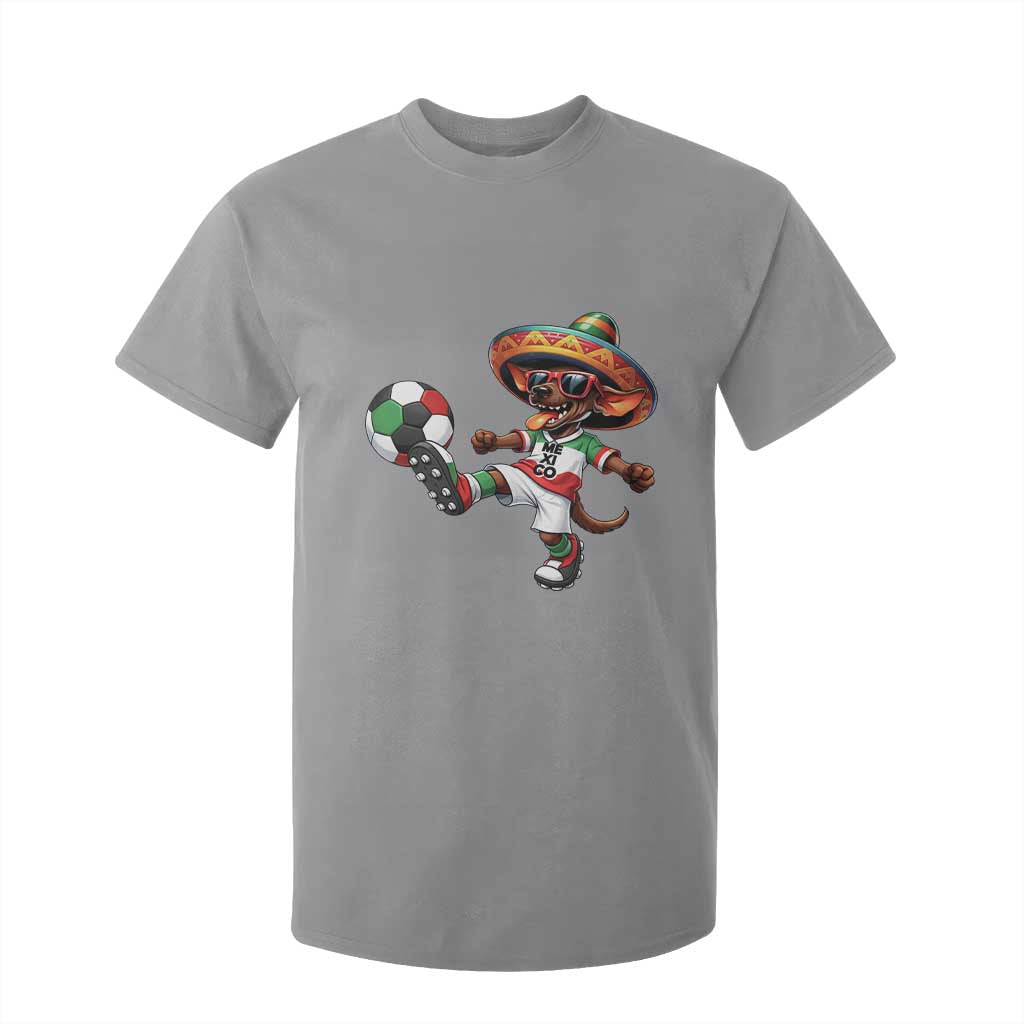 Funny Mexican Xolo Dog Playing Soccer T Shirt For Kid Football Fan Gift TS12 Sport Gray Print Your Wear