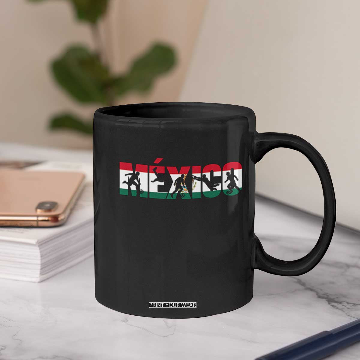 Mexico Soccer Lover Coffee Mug World Football Fan Gift TS12 Print Your Wear