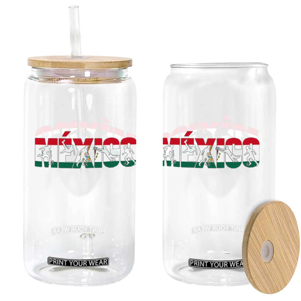 Mexico Soccer Lover Glass Can World Football Fan Gift TS12 Print Your Wear