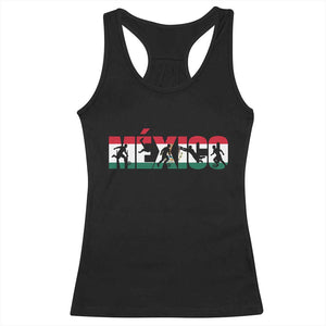 Mexico Soccer Lover Racerback Tank Top World Football Fan Gift TS12 Black Print Your Wear