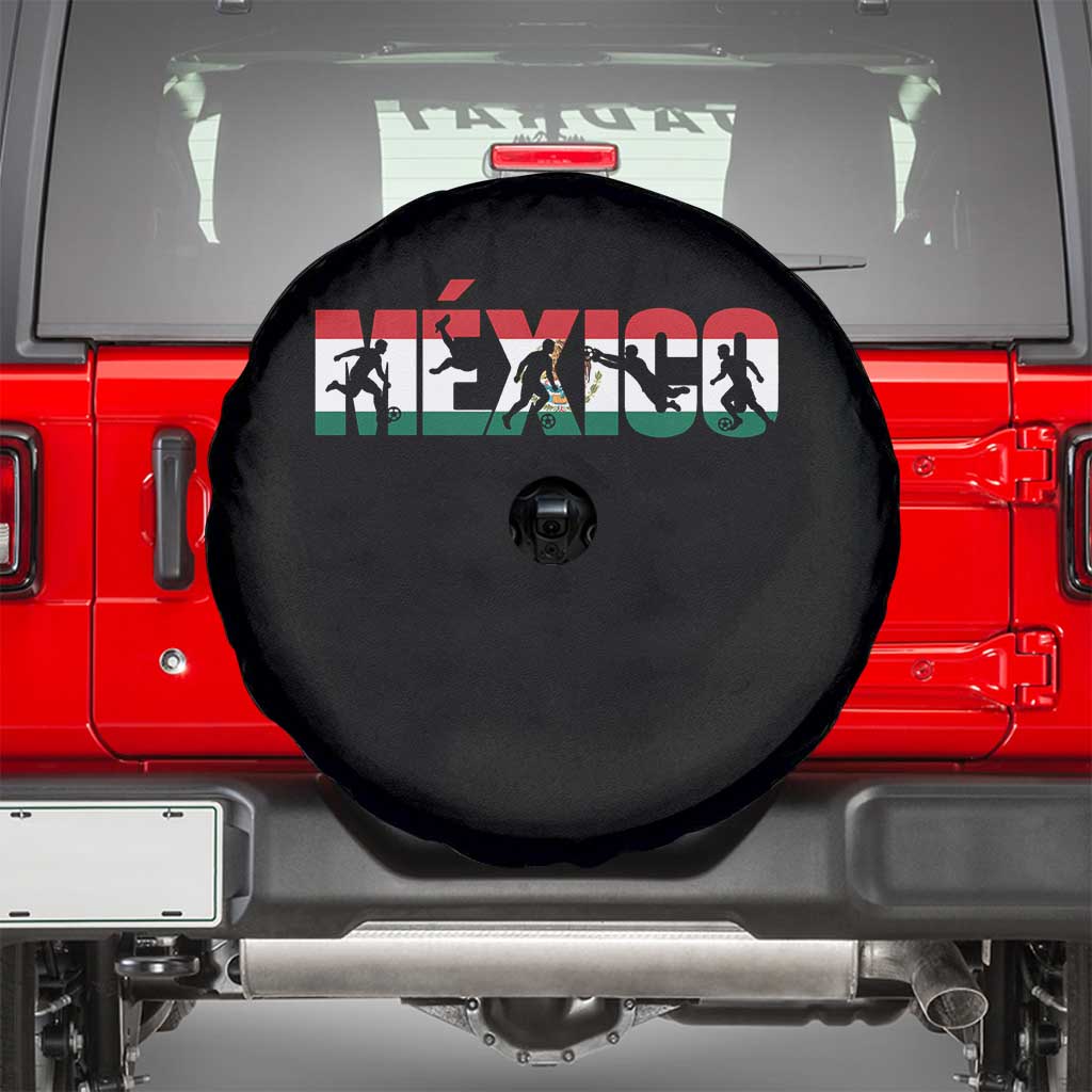 Mexico Soccer Lover Spare Tire Cover World Football Fan Gift TS12 Black Print Your Wear