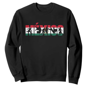 Mexico Soccer Lover Sweatshirt World Football Fan Gift TS12 Black Print Your Wear